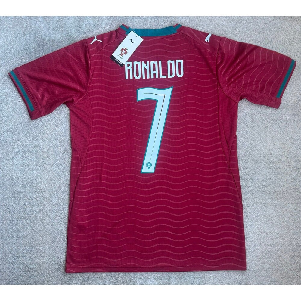 2026 Portugal World Cup home jersey Ronaldo small new with tags soccer football